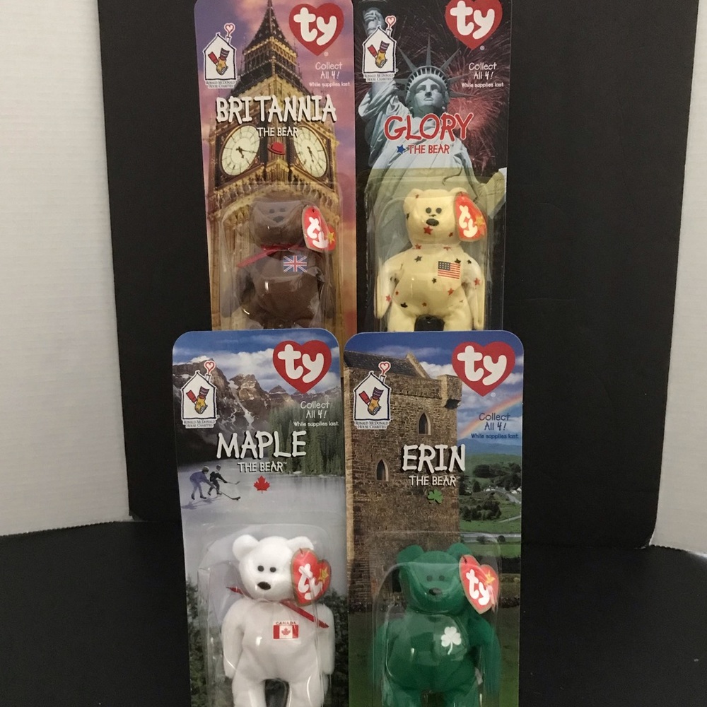 Vintage (1999) Ty Teenie Beanie Bear Collection